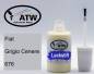 Preview: Fiat, Grigio Cenere, 676: 20ml Lackstift, von ATW Autoteile West.